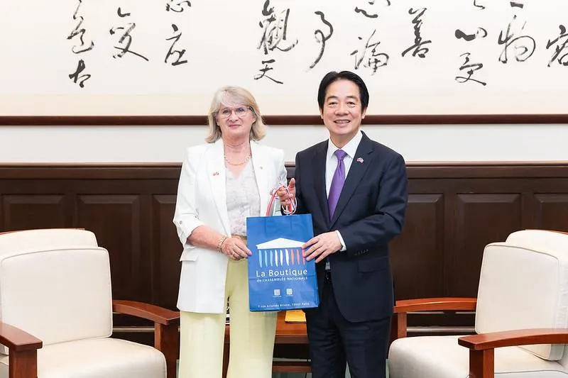 深化歐洲第五大外貿！賴清德讚法國為首要科研盟友
