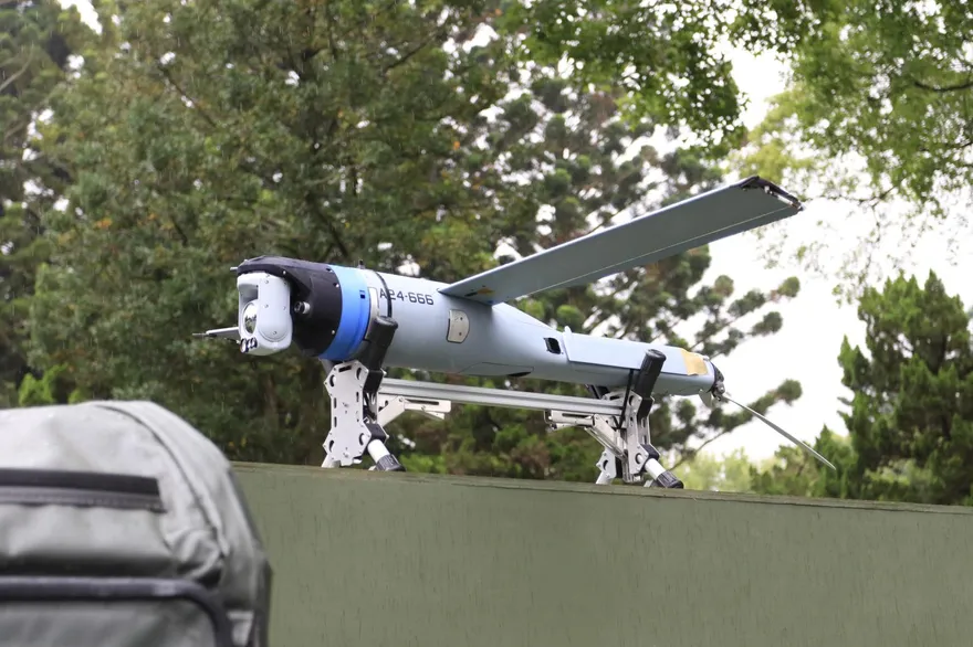 陸軍司令部慶FPV精準擊破氣球　Altius-600M無人機首度公開