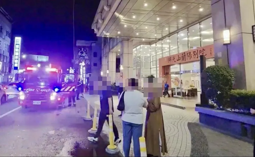 影/宜蘭佛光山蘭陽別院驚傳爆炸　飄瓦斯味警消急疏散