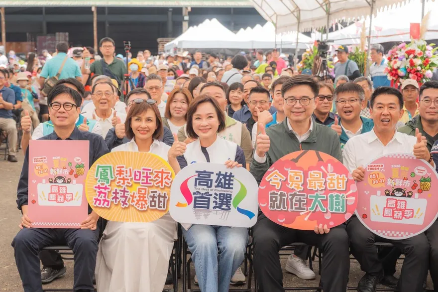 高雄市長前哨戰？陳其邁鳳荔季出題「隨堂考」賴瑞隆、柯志恩！