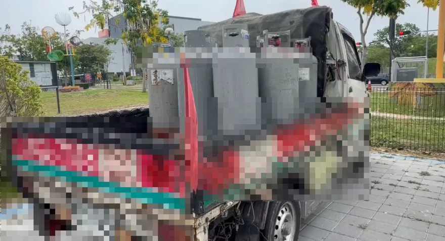 影/彰化喪屍男滿載瓦斯桶撞車！竟無保請回　檢怒抗告