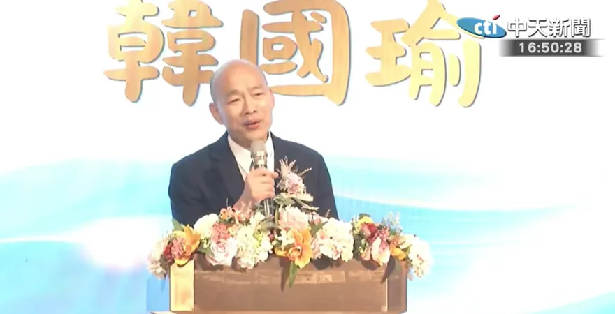 政府不應只看科技業！韓國瑜：資源、關懷應落實到基層