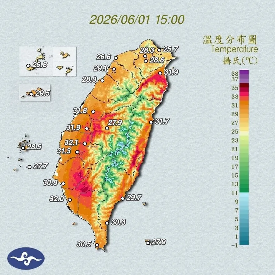 燙番薯！嘉南高花「高溫飆36度」　氣象署提醒小心熱傷害