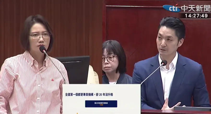 為「蘆社大橋」激烈互槓！蔣萬安舌戰林延鳳：難道妳反對？