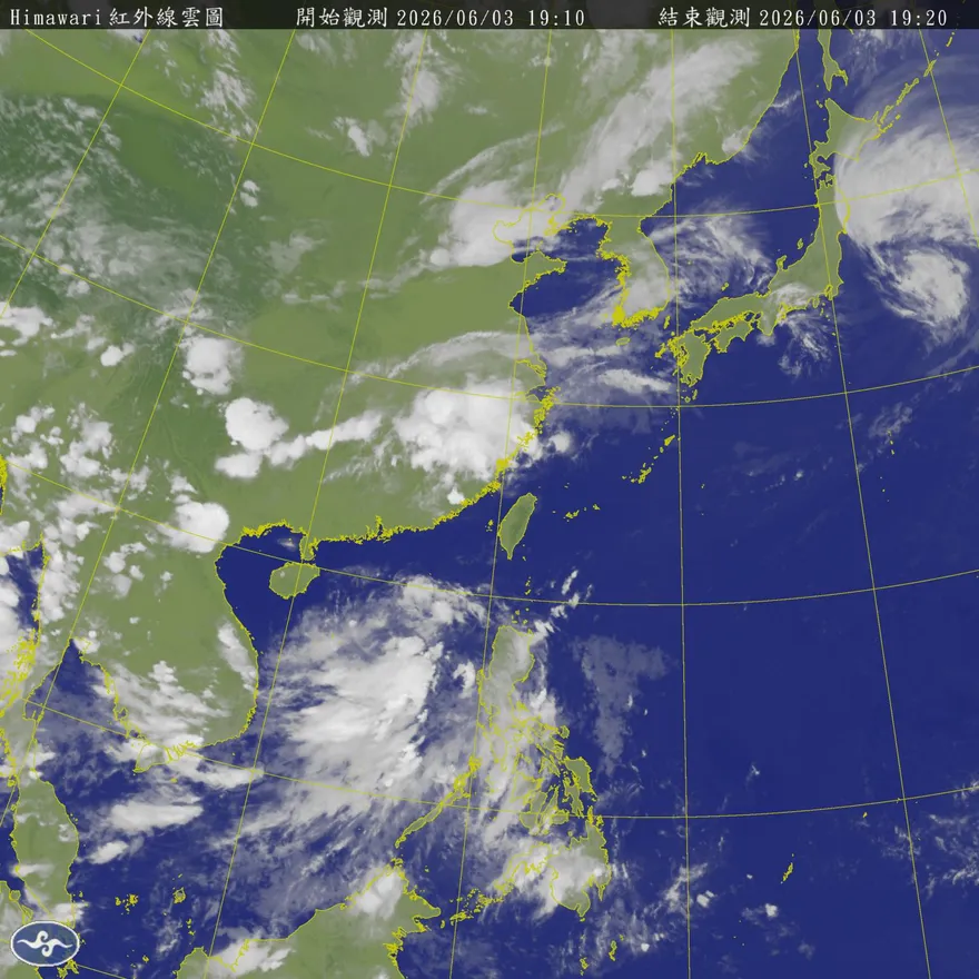 暴雨連轟1週！西南季風挾滯留鋒面　猛灌全台至6月中