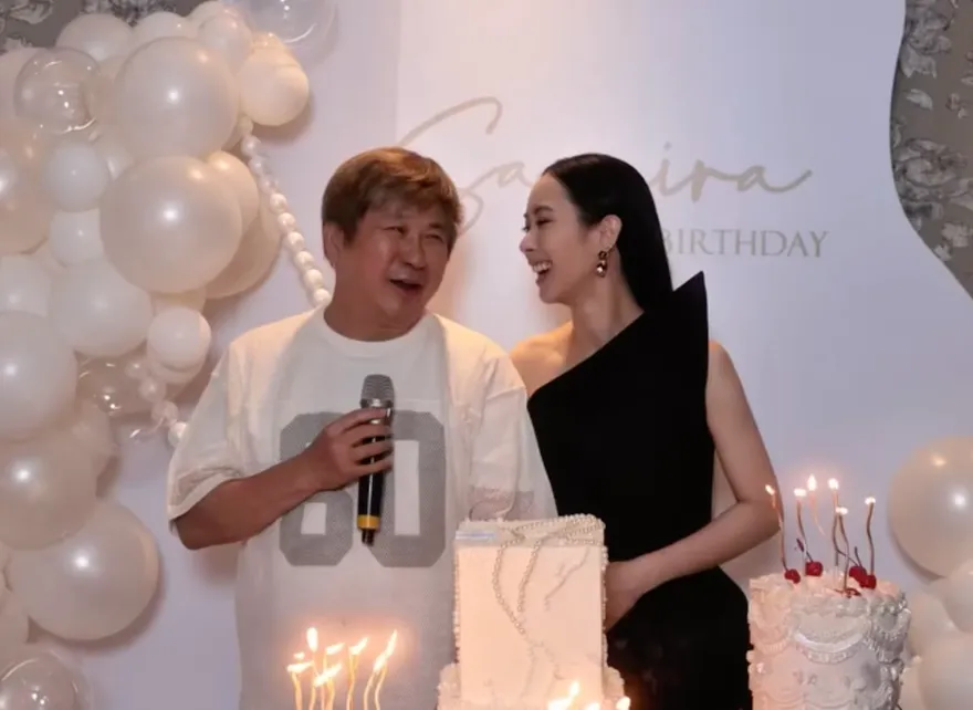 挺過淋巴癌12次化療！香蜜拉迎40歲生日　擁抱乾爹胡瓜淚崩
