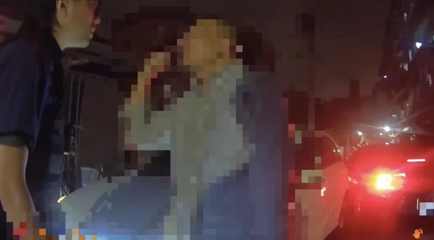 影/北市莽男會車不爽譙警嗆聲 　公然侮辱判罰3千