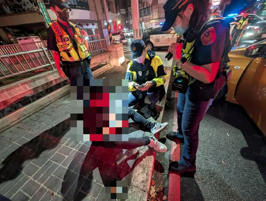 影/台中男自撞橋墩稱吃安眠藥精神恍惚　警一驗竟是毒駕