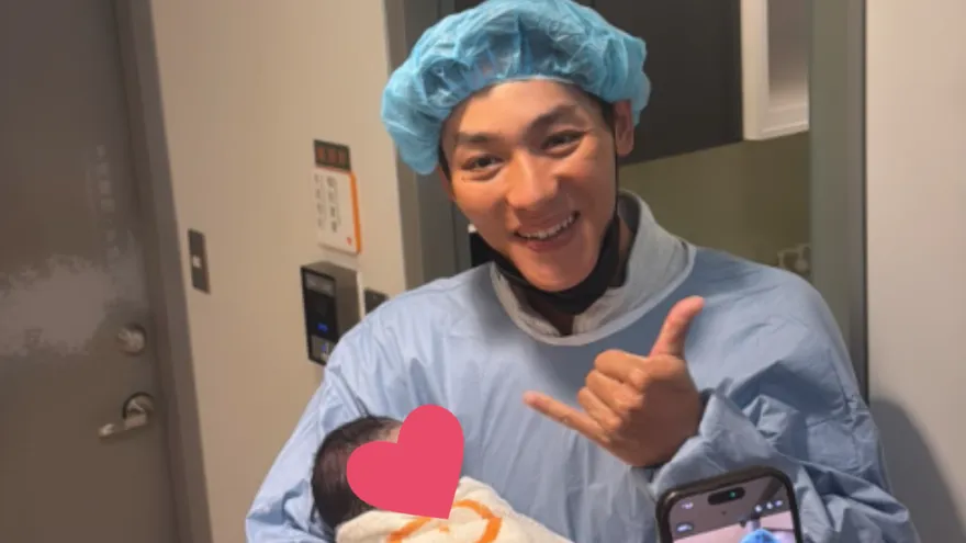 恭喜！陳晨威辣妻啾啾生了　嗨喊「66小公主報到」甜蜜告白