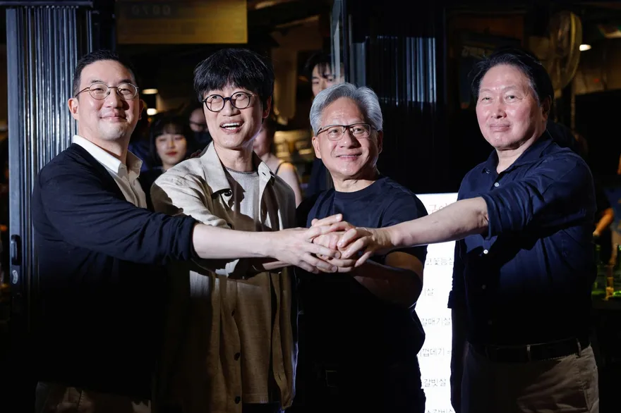 黃仁勳首爾烤肉宴驚奇！李海珍「刷臉秒付帳」震撼全場
