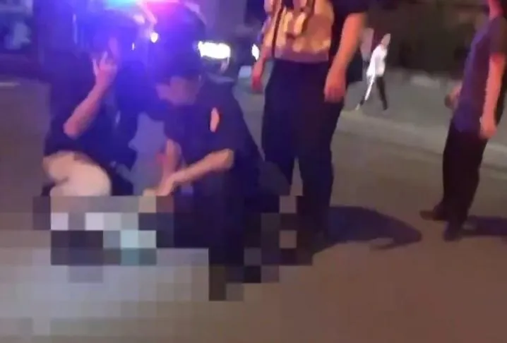 影/嘉義男毒駕連環撞引眾怒　跑警局求援當場被逮