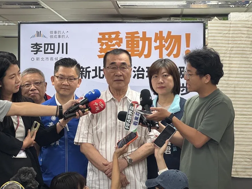 李四川三重台語發音遭綠營圍剿！侯友宜：聽得懂最重要