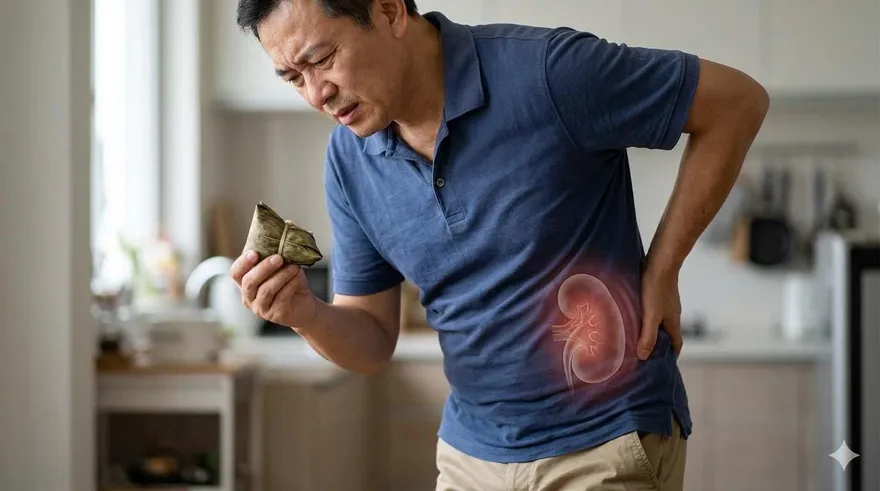 吃粽子吃到心律不整！醫搖頭：傳統粽子藏高鹽、高磷、高鉀