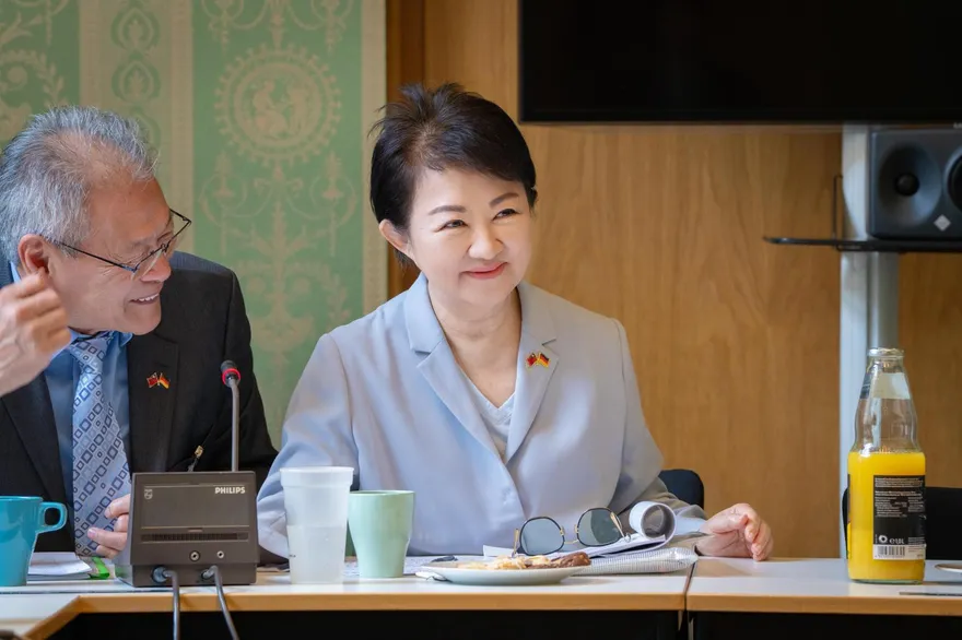 盧秀燕訪歐重大突破！參訪德國國會　與哥利茲簽MOU