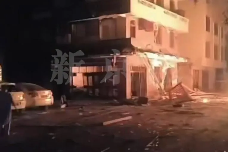 影/轟天巨響！廣西驚傳爆炸釀7死17傷　樓房震垮玻璃全碎