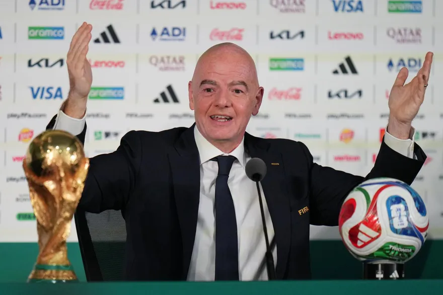 世足/天價票、簽證爭議！FIFA主席親回應　點名川普功不可沒