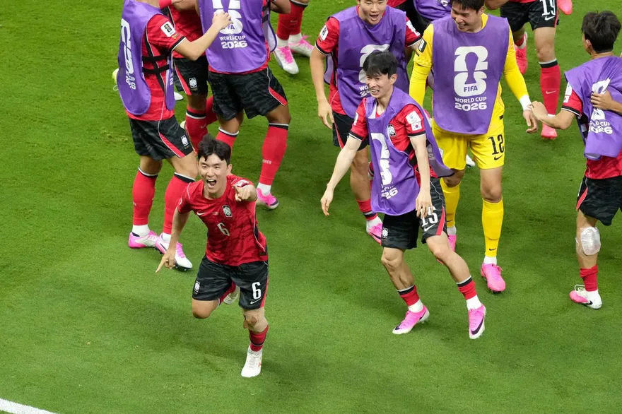 世足/亞洲首勝！韓國2-1逆轉捷克　地主球迷挺太極虎