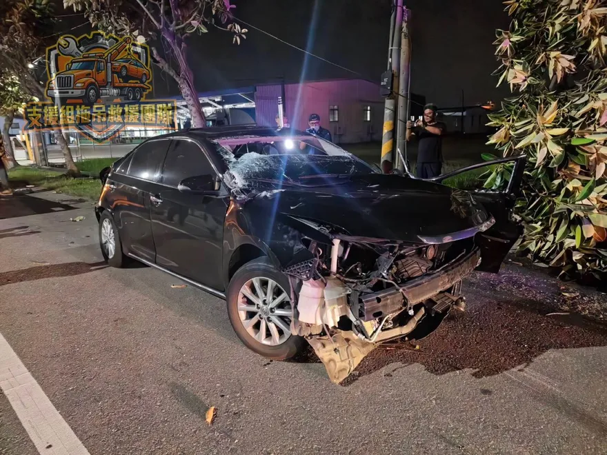 台中疑毒駕競速翻車慘釀2死！車內驚現多包「白色粉末」