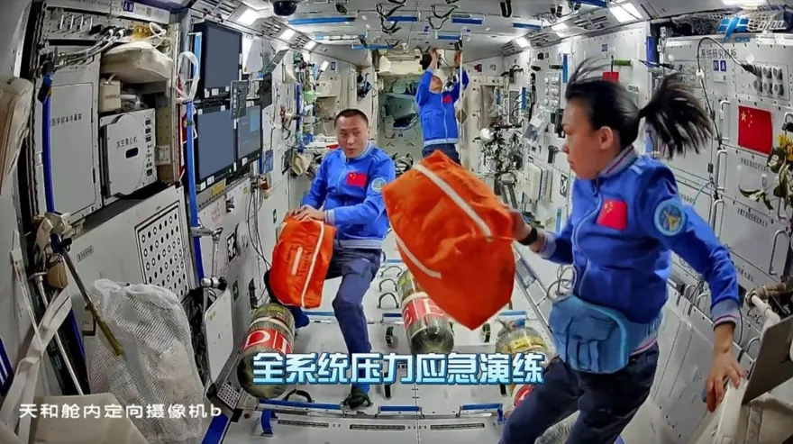 上太空3週「胖一圈」？港女航天員黎家盈「發福」真相曝光