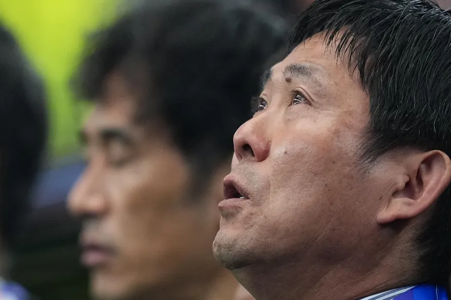 世足/森保一聽國歌飆淚　被虧「每場都在演」