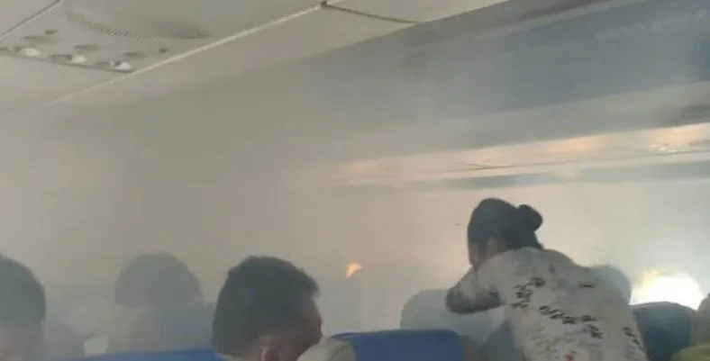 又是行動電源！天津航空快降落突「冒白煙」　乘客驚恐嚇瘋