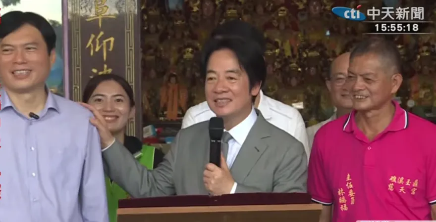 影/賴清德到宜蘭拚了！讚林國漳「選作女婿也不失禮」