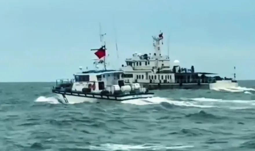 端午前夕金門海域緊張升級！海巡署強勢驅離陸海警船