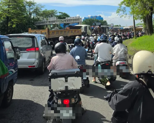 台積電高雄廠趕工！200輛砂石車湧入高楠公路　上班族哀嚎