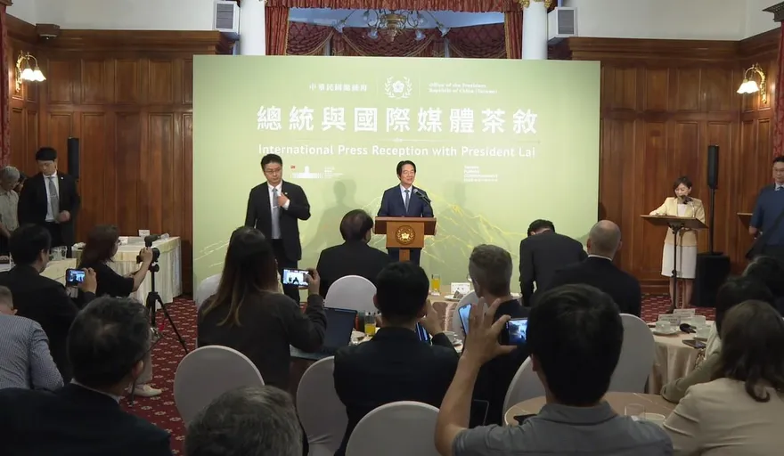 賴清德對陸喊話：放棄武力威脅、願在對等尊嚴下進行交流合作