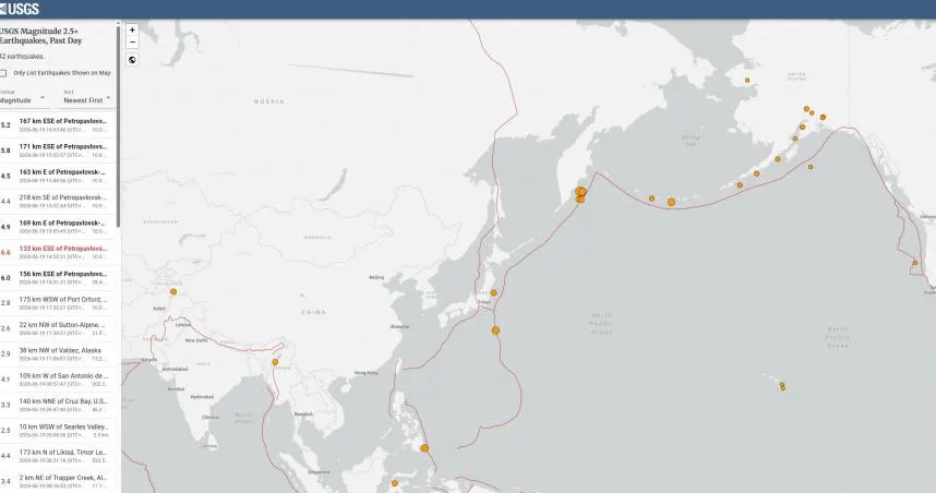 地動山搖！俄羅斯外海雙強震引海嘯　當局驚喊：別看熱鬧