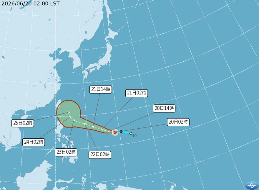 米克拉颱風生成！「大迴轉」路徑曝光　下週最接近台灣