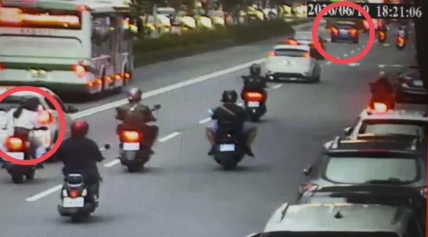 影/見轎車飛出菸蒂撿起丟回車內　正義女騎士竟挨告