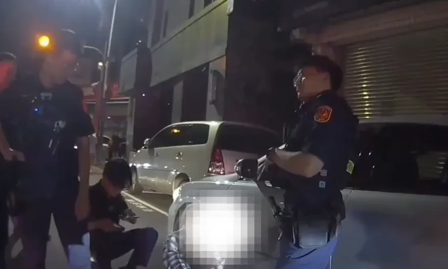 逢甲毒駕拒檢逃逸！逆向撞行人遭逮　車內搜出喪屍煙彈