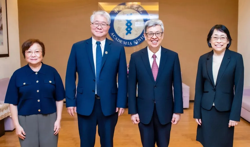 中研院全新團隊成軍！陳建仁宣布蔡宜芳接任生命科學副院長