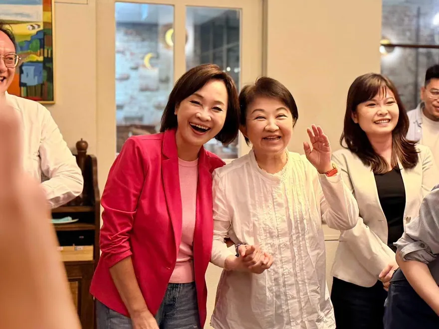 盧秀燕設宴款待柯志恩　傳授過來人經驗：面對挑戰要相信自己