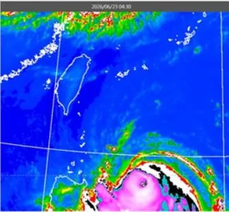 今明高溫飆38度！「米克拉」有清晰颱風眼　雙颱共舞機率曝