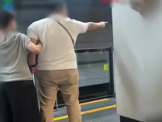 影/手機掉高鐵軌道！男飆罵站務員「跳下去撿」　荒唐片曝光