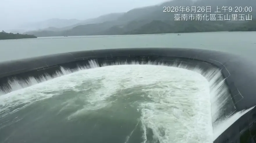 解渴了！「4水庫」蓄水率達100％　曾文水庫也逼近5成
