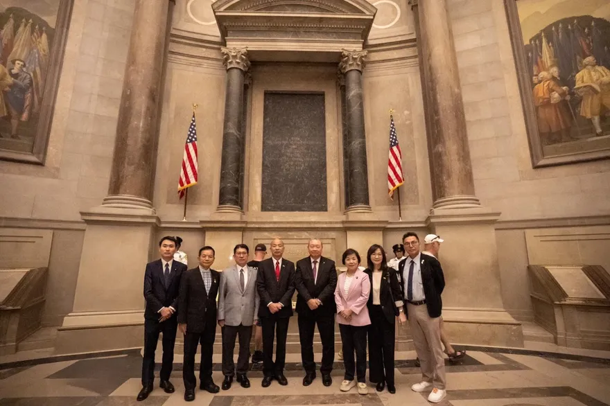 韓國瑜會晤戰爭部及白宮官員　盼美方持續協助讓世界看見台灣