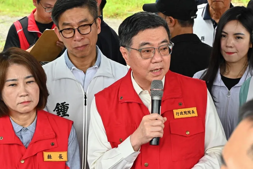赴高屏勘災　卓榮泰喊「時間不等人」：預算沒過會束手無策