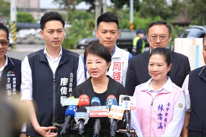 對藍營無人機條例表態　盧秀燕：支持打造下一座護國神山