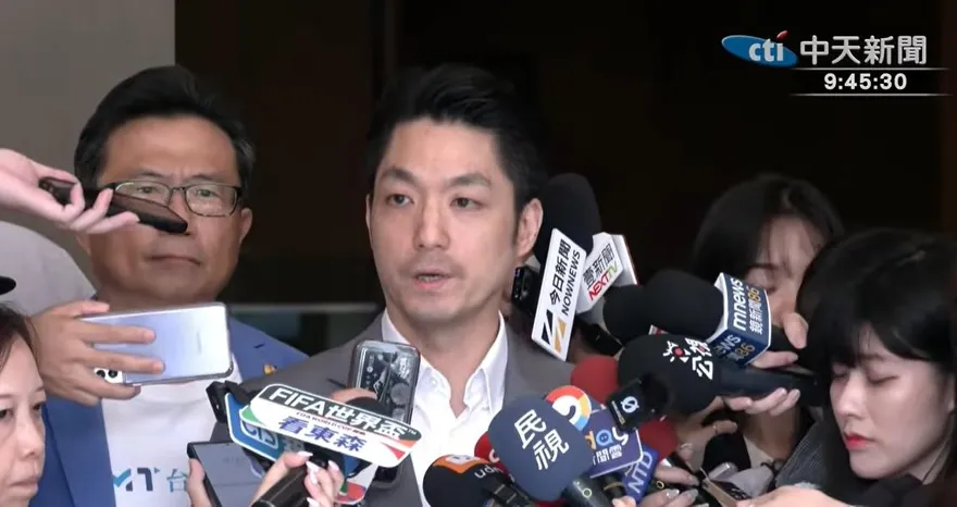 沈伯洋衝內湖勘災！蔣萬安：我不做任何評論