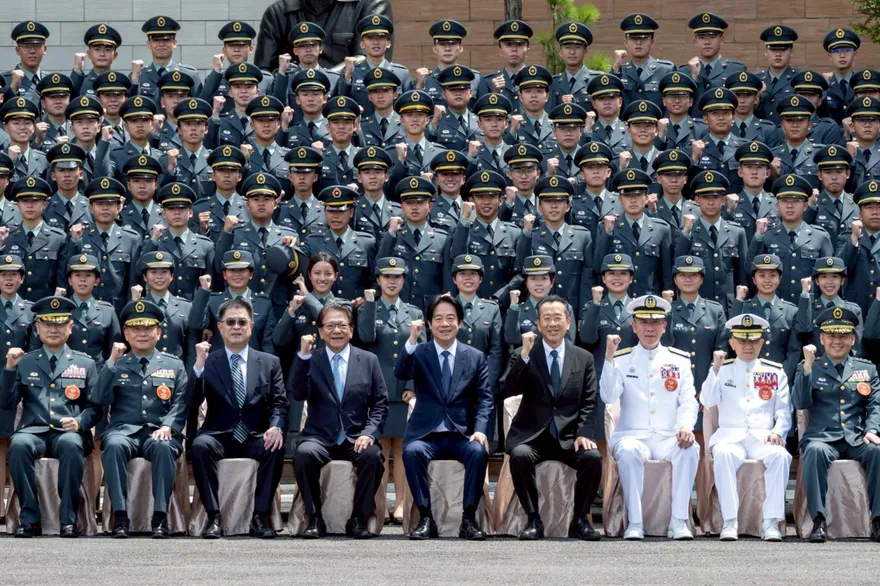 出席軍校聯合畢業典禮　賴清德勉：建立清楚敵我意識