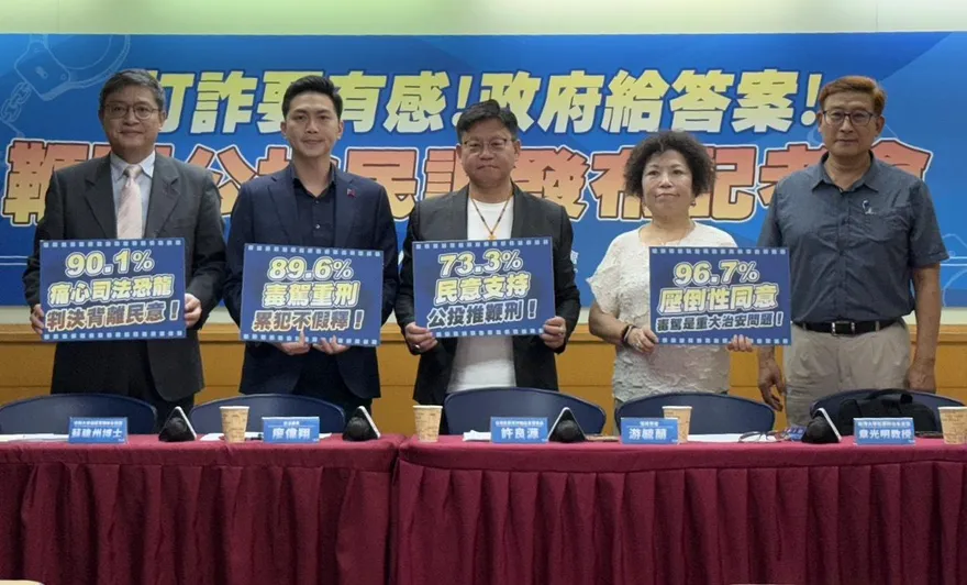 84.7%挺重大詐騙、虐童引進鞭刑！最新民調曝光：司法嚇阻不足