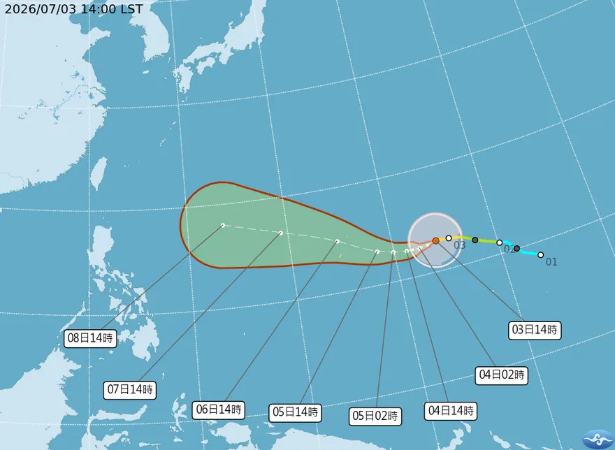 估準強颱巴威「風速飆破記錄」　網驚：氣象署也瘋狂！