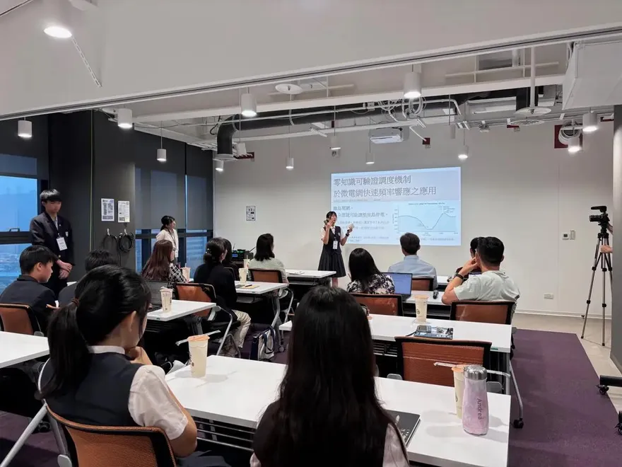 薇閣高中攜手台大NTU E3 Center　8學生發表能源永續研究成果