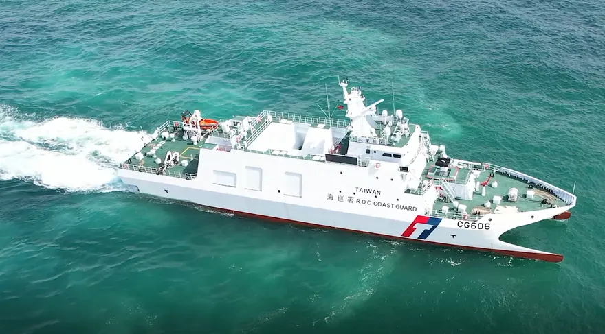 大陸秀山號海警船接續侵擾東部海域　海巡署派雙艦監控
