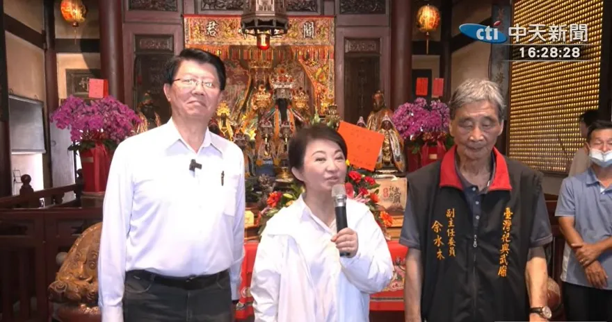 綠執政台南33年　盧秀燕南下挺謝龍介：沒政黨輪替會藏汙納垢！