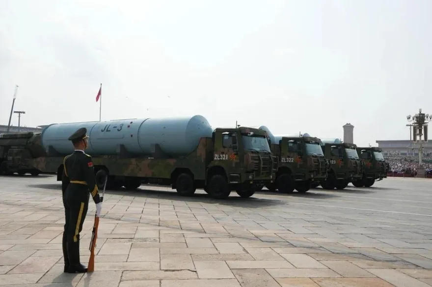 解放軍突試射潛射戰略飛彈　落入太平洋公海