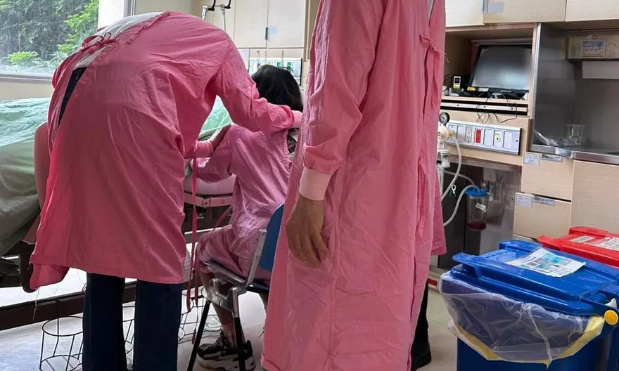 救不回！中壢「腦部中彈警」搶救4天不治　妻女悲痛不捨